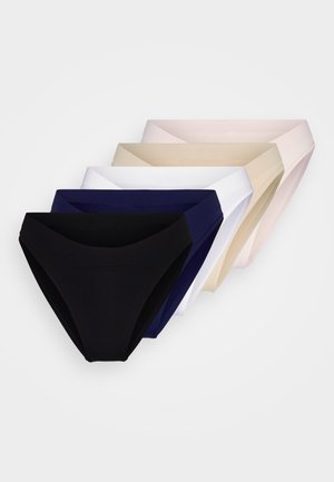 DORINA ROSANNE 5 PACK - Slip - black/pink/blue/nude/white