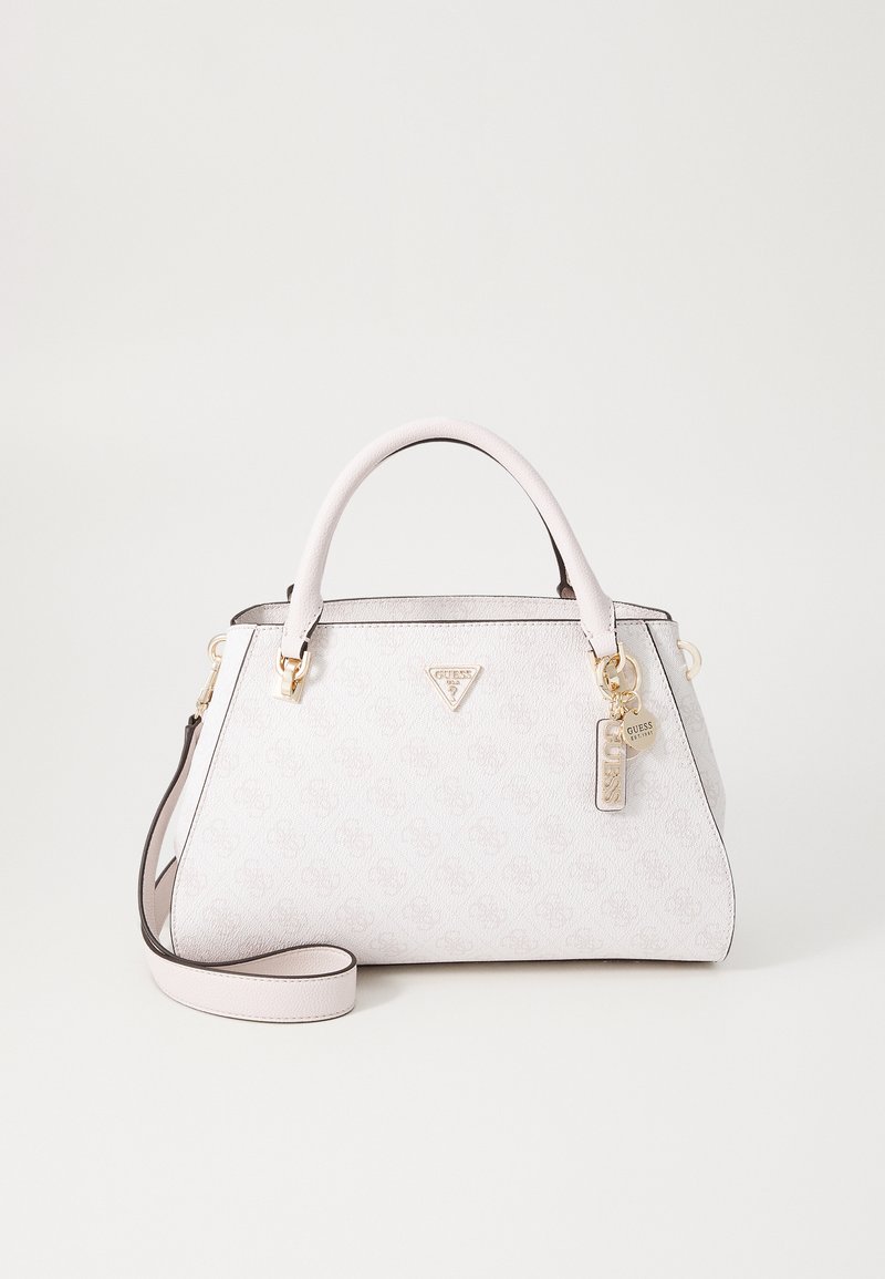 Guess NOELLE LUXURY SATCHEL - Handtas - coal/donkergrijs Guess NOELLE LUXURY SATCHEL - Handtas - coal/donkergrijs