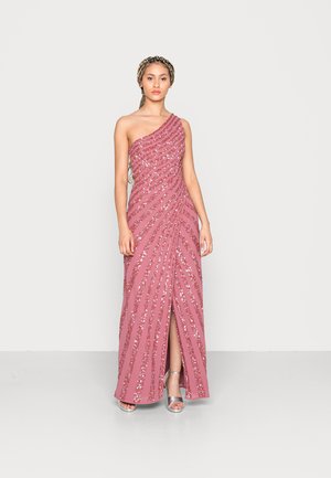 MAYA DELUXE ONE SHOULDER EMBELLISHED - Suknia balowa - desert rose