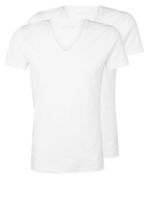 2 PACK - Unterhemd/-shirt - white