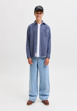 Jack & Jones Junior, JJIDAVE JJJAX AKM 165 JNR - Džínsy voľného strihu - blue denim