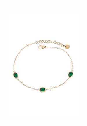Bracciale - gold emerald