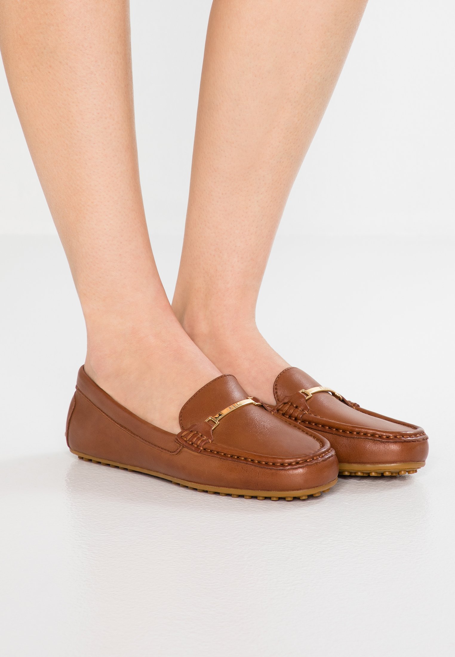 Lauren Ralph BRIONY DRIVER - Mocasines - deep saddle - Zalando.es