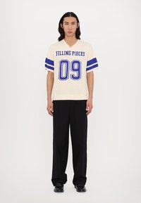 Filling Pieces AMERICAN FOOTBALL UNISEX - T-shirt imprimé - antique white