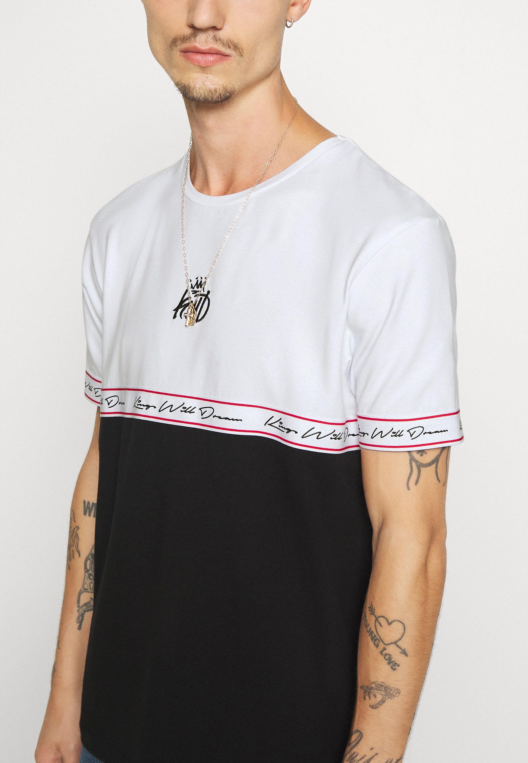 Kings Will Dream T shirts med print whiteblack Zalando.no Kings Will Dream T-shirts med print - navy/white
