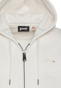 Schott Sweatjakke - blanc cassé