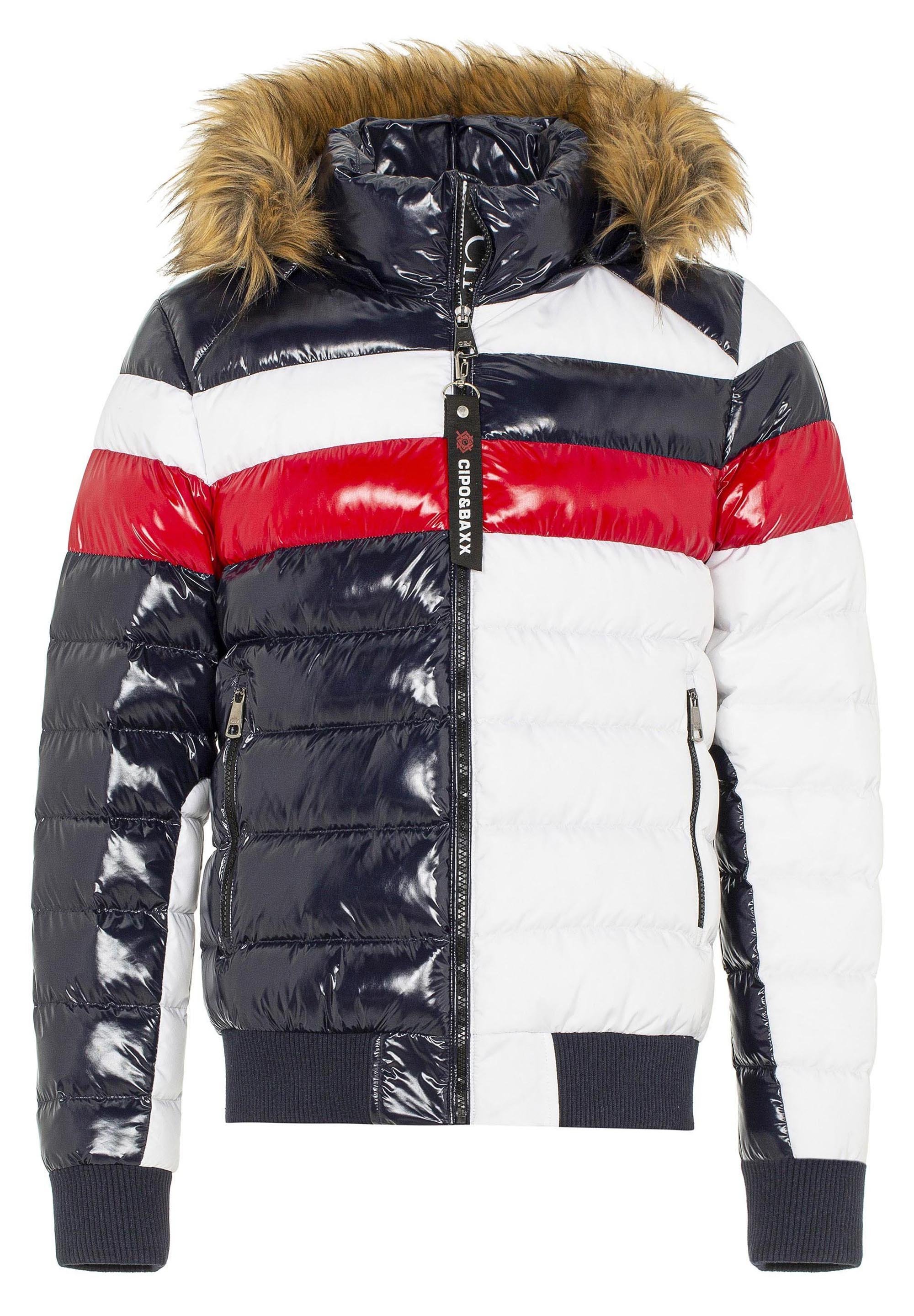 Cipo \u0026 Baxx Winterjas - navyblue/donkerblauw - Zalando.nl