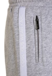 KARL LAGERFELD Träningsbyxor - meliertes grau