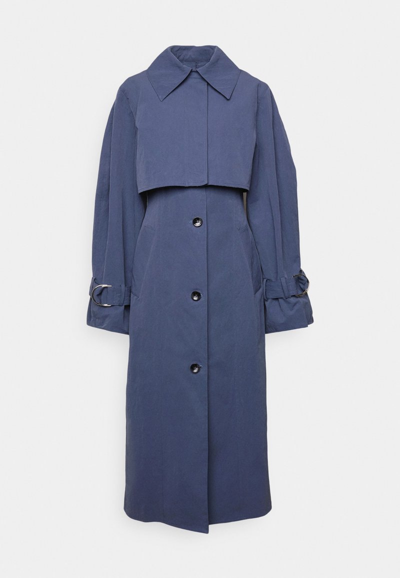 Elleme Trenchcoat donkergrijs