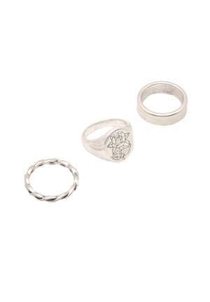 PACK OF 3 - Prsten - silver-coloured