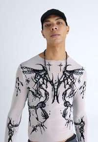 Jaded London LAZYWILLY WINGS - Top dugih rukava - white