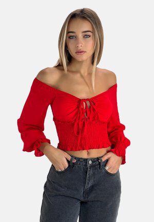 Blouse - rot