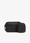 EMBOSSED FLAG MODULAR CROSSBODY BAG - Τσάντα χιαστί - black