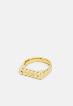 ICON BAR RING - Bague - gold-coloured/clear