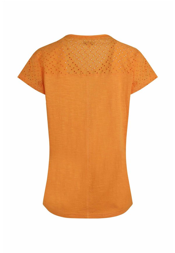 PERNILLE CUTAWAY - Print T-shirt - orange3