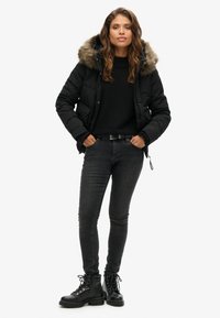 Superdry & Co EVEREST PUFFER - Giacca invernale - jet black