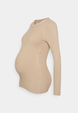 Pieces Maternity, Pullover - beige