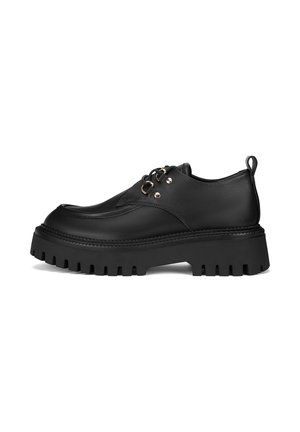 BADURA, AKEL - Igapäevased paeltega jalatsid - black