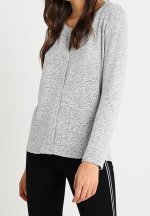 Pullover - mottled grey