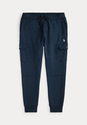 DOUBLE-KNIT CARGO JOGGER PANT - Treniņtērpa apakšdaļas - aviator navy