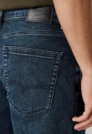 Next REGULAR FIT - PREMIUM CROSSHATCH - Straight leg jeans - blue