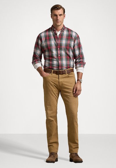 Polo Ralph Lauren Big & Tall PLAID BRUSHED OXFORD SHIRT - Skjorte - white/red multi