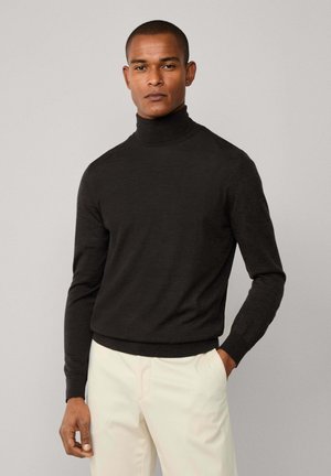 Hackett London ROLL NECK - Pullover - dark brown
