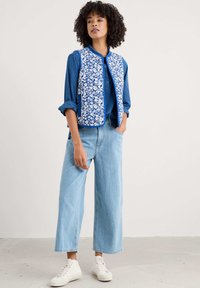 Seasalt Cornwall SAMSON HILL - Liivi - blue zennor blooms ink