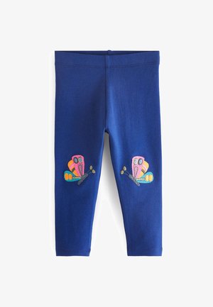 Legíny - navy blue butterfly