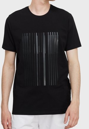 T-shirt con stampa - black