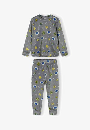VELOUR LONG SLEEVE SET - Pižamos komplektas - grey