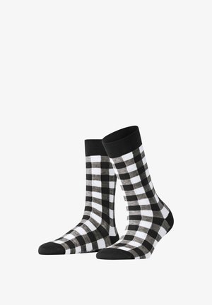 Burlington, Vichy - Socken - black