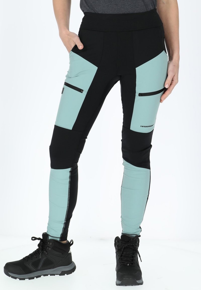 Swedemount TRONDHEIM TREKKING  - Tights - seaweed green/black