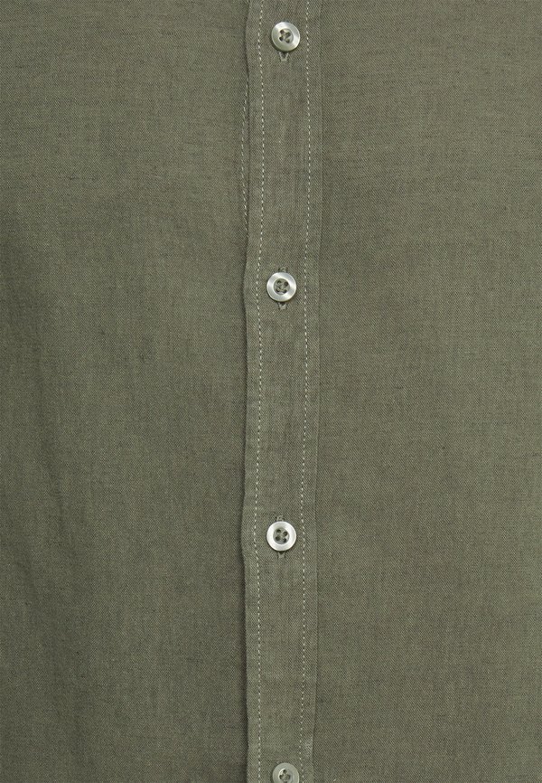 LINEN MIX BLEND - Shirt - olive4