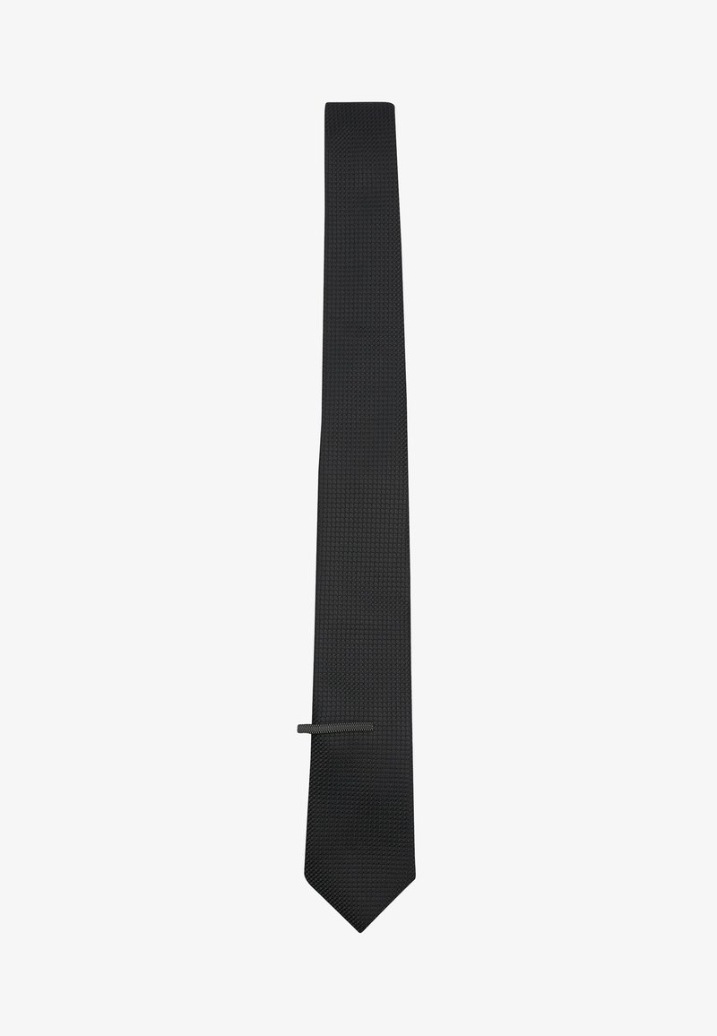 Next TEXTURED - Kravata - black