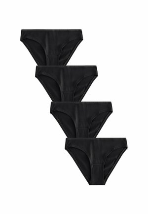 4 PACK - Nohavičky/Slipy - black
