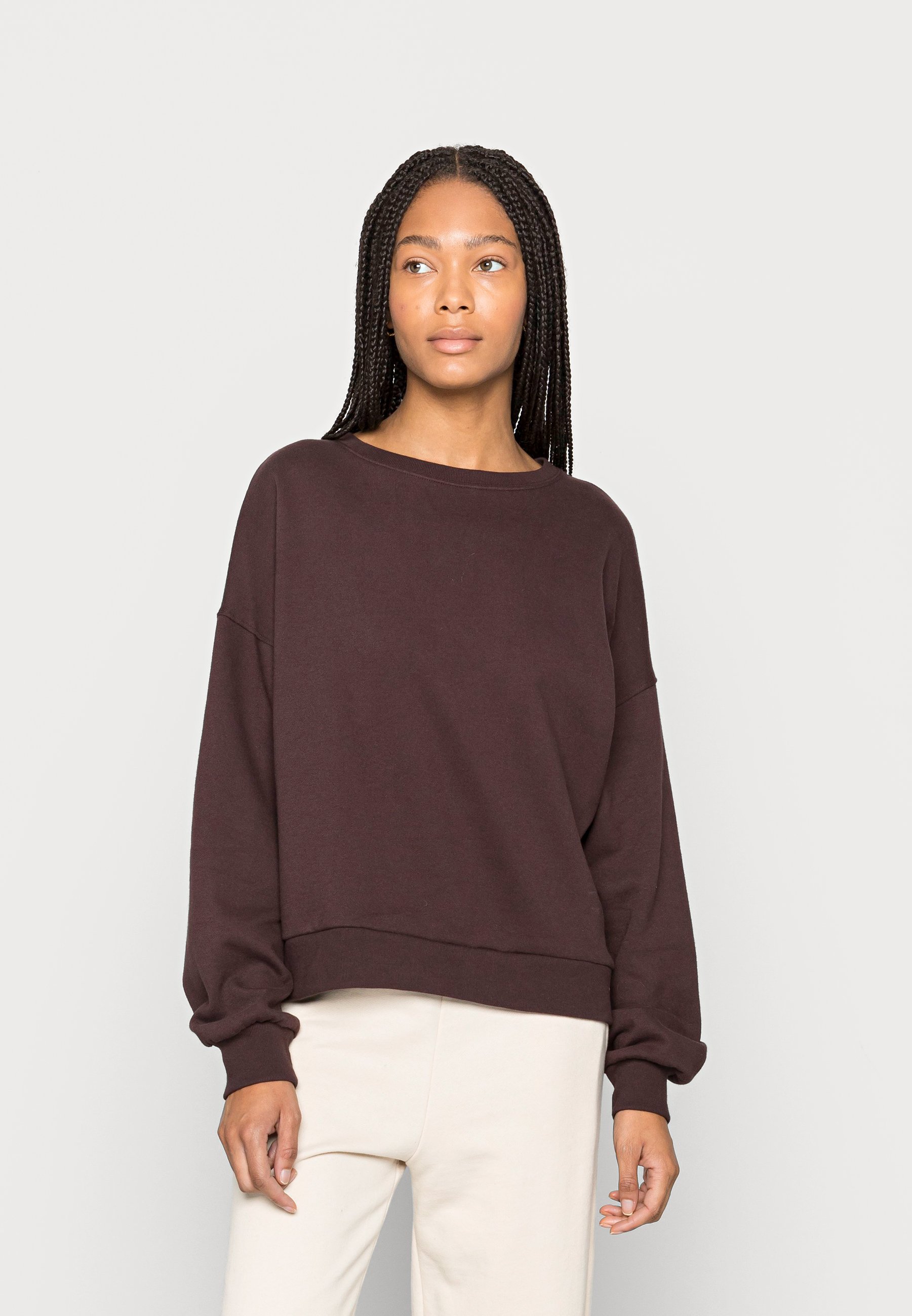 GAP DROP - Sweatshirt - rich eggplant 