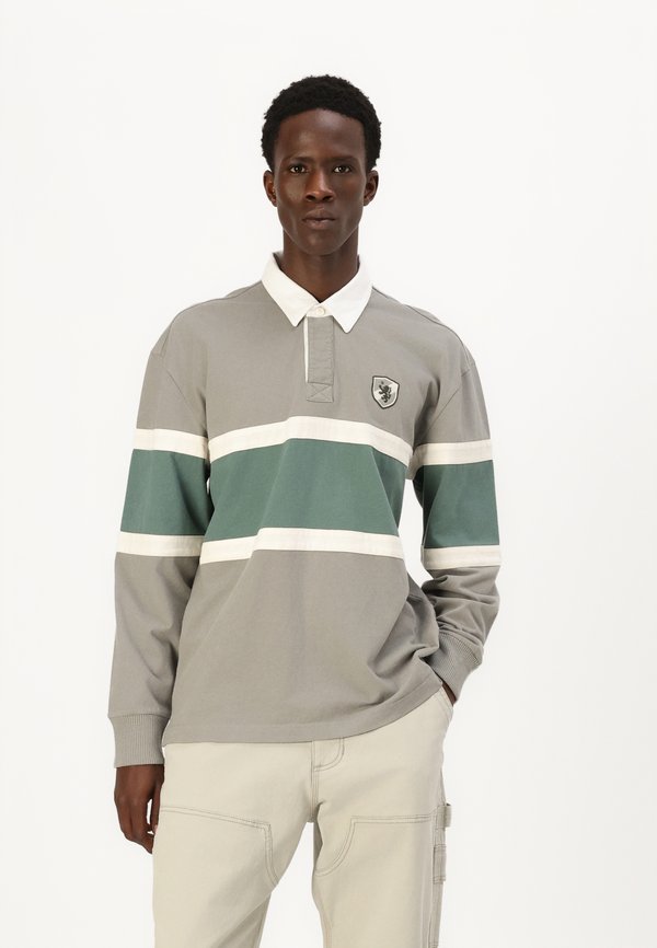 Boxy Heavyweight Rugby Polo - Long sleeved top
