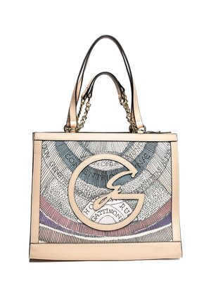 Käsilaukku - multicolor-beige