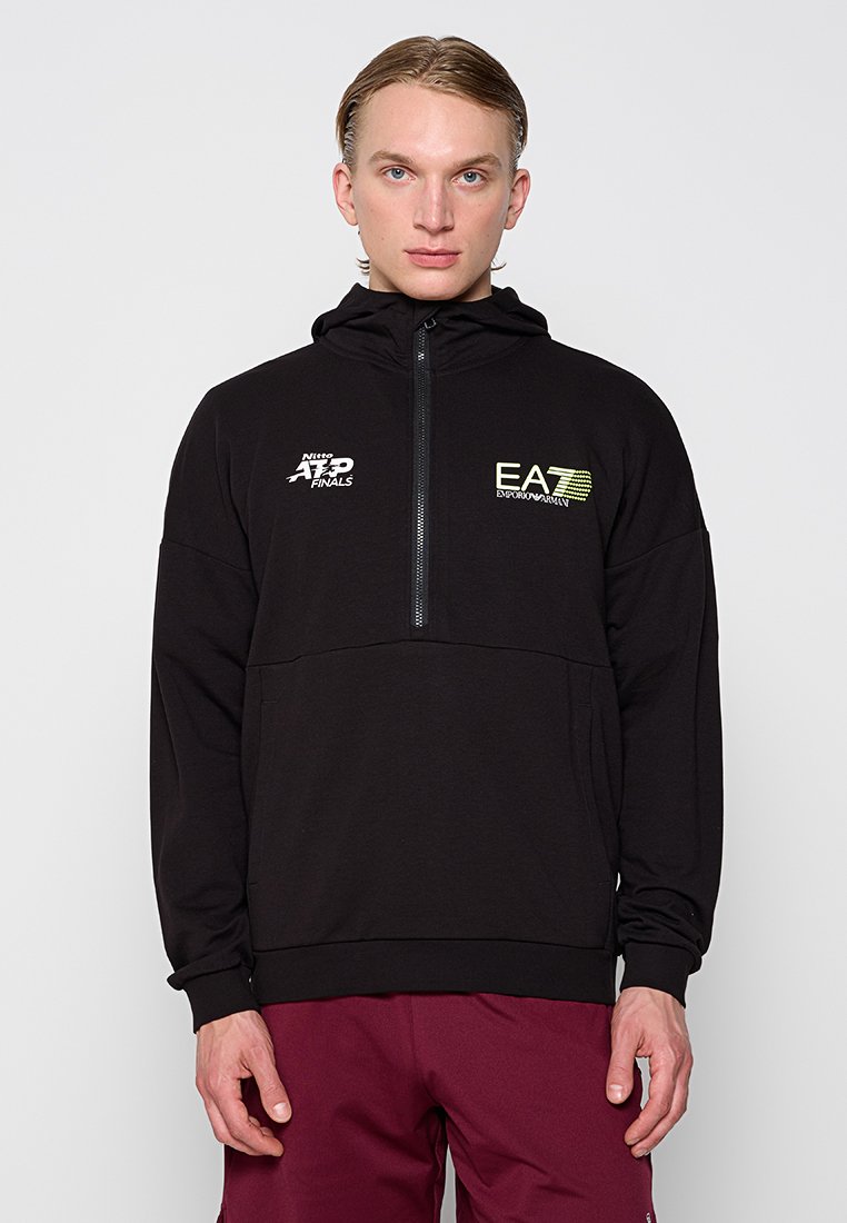 EA7 Emporio Armani Hoodie zwart