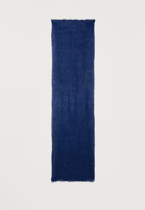 WASHED LIGHTWEIGHT LINEN SCARF UNISEX - Sjaal - rich navy