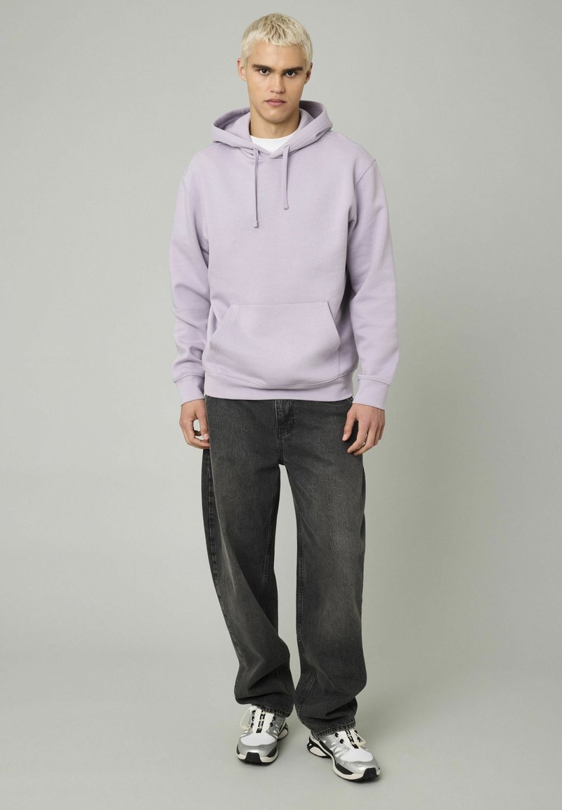 BZB BASIQUE LOOSE FIT Sweat à capuche violet