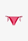 MONOGRAM SIDE TIE - Bas de bikini - pink