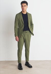 BOSS PERIN - Tygbyxor - open green