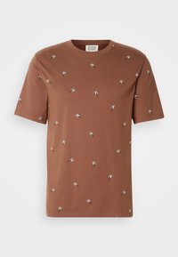 REGULAR FIT - Apdrukāts T-krekls - cold brew