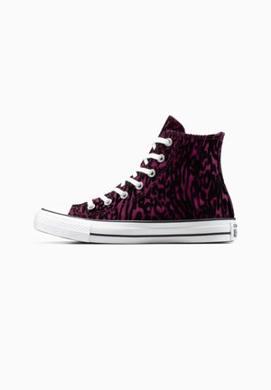 Zapatillas altas - frozen acai white black