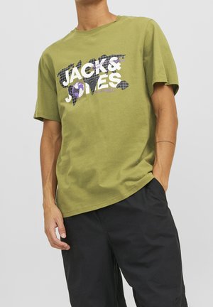 T-Shirt print - olive