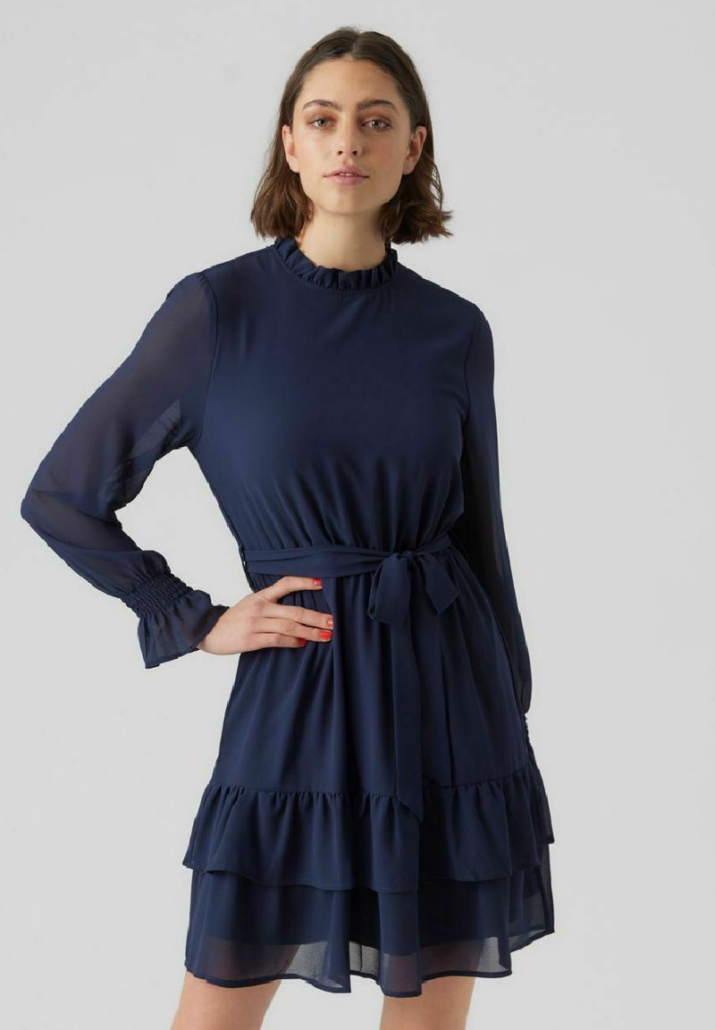 Vero Moda Robe de jour - navy blazer/bleu marine - ZALANDO.FR