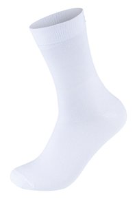 SOLID SOCKS UNISEX 3 PACK - Chaussettes - white