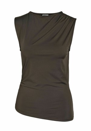 Noisy May, TOP NMVIKKA - Débardeur - chocolate brown